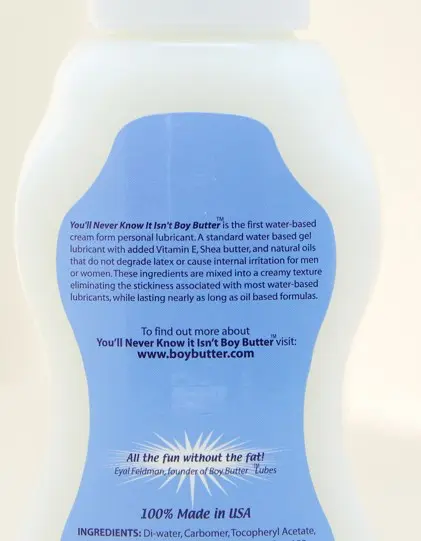 You'll Never Know It Isn't Boy Butter 9 Oz Squeeze Bottle