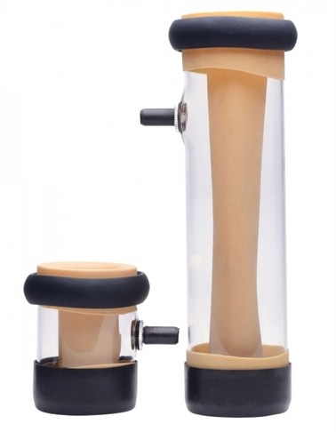 Love Botz the Milker Duel Cylinder Deluxe  Stroking Machine