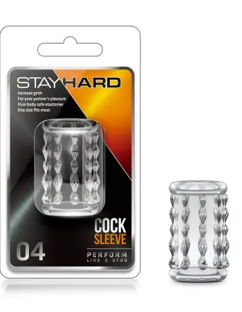 Stay Hard Cock Sleeve 04 - Clear