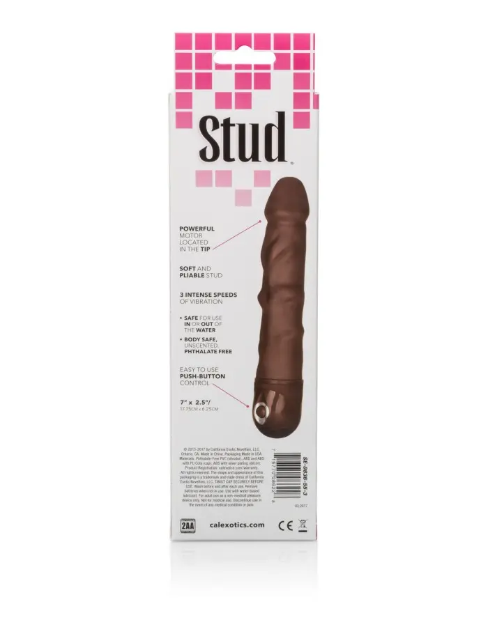Waterproof Power Stud - Rod - Brown