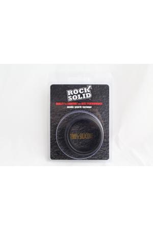 Rock Solid Silicone Black C Ring 1 3/4"