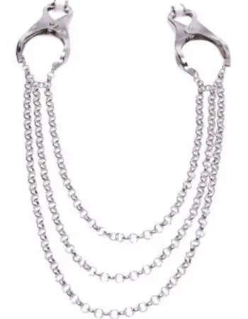Affix Triple Chain Nipple Clamps