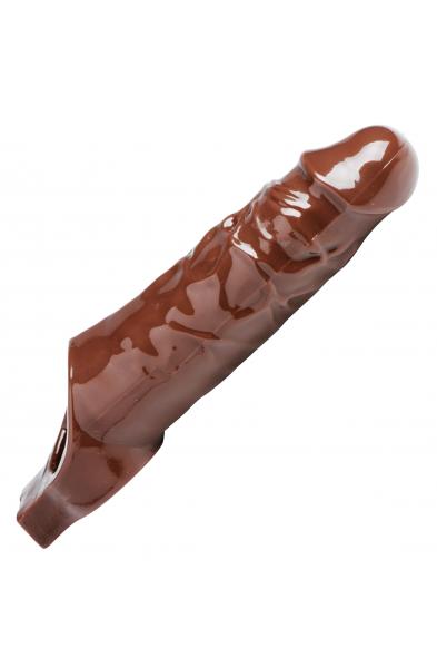 Really Ample Penis Enhancer Sheath - Brown