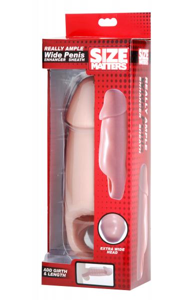 Really Ample Wide Penis Enhancer Sheath