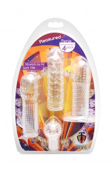 Pleasure Penis Enhancement 4 Pack