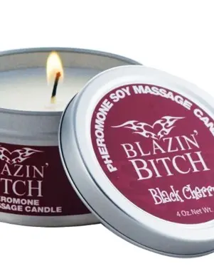 Pheromone Candle Blazin Bitch 4 Oz