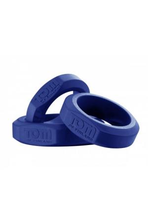 Tom of Finland 3 Pieces Silicone Cock Ring Set