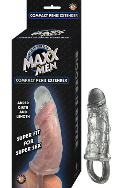 Maxx Men Compact Penis Sleeve - Clear