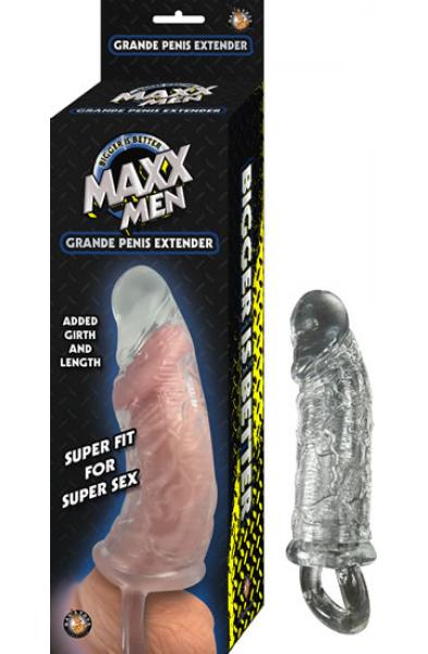 Maxx Men Grande Penis Sleeve - Clear