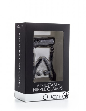Adjustable Nipple Clamps - Black