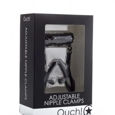 Adjustable Nipple Clamps - Black
