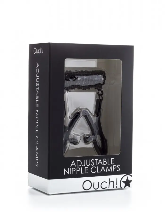 Adjustable Nipple Clamps - Black