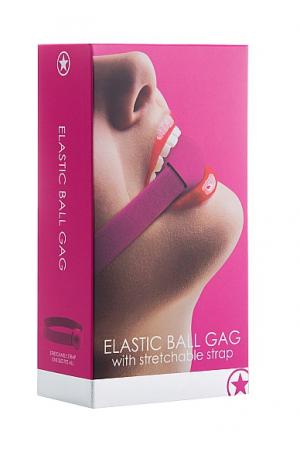 Elastic Ball Gag- Pink