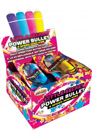 Little Secret Power Bullet - 12 Piece Display