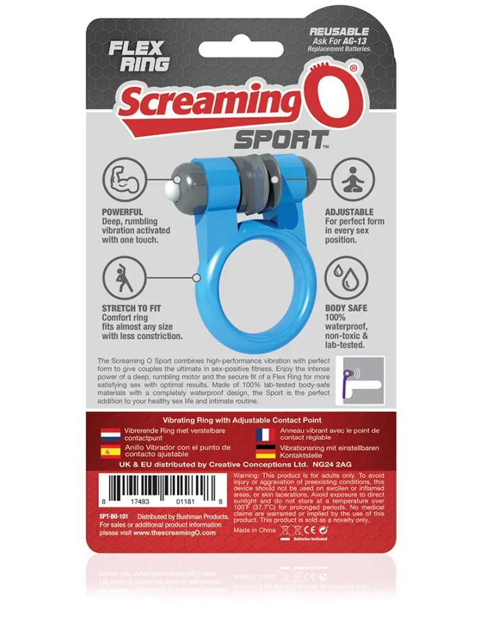 Screaming O Sport - 6 Count Box - Blue