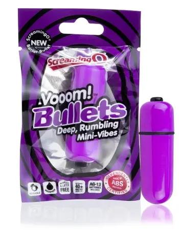 Vooom Bullets Mini-Vibes - Each - Grape