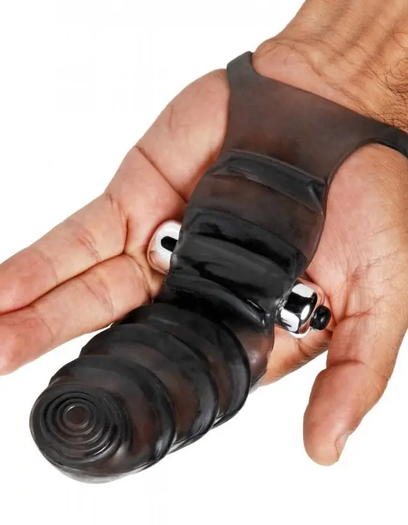 Master Series Bang Bang G-Spot Vibrating Finger Glove