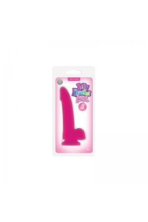 Jelly Rancher Smooth Rider Dong - 5 Inches - Pink