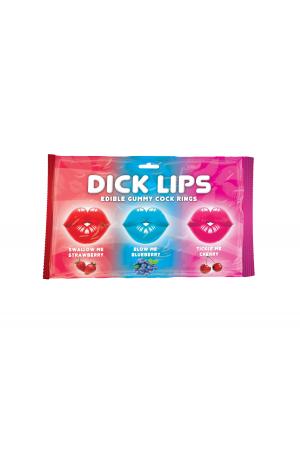 Dick Lips Edible Gummy Cock Rings