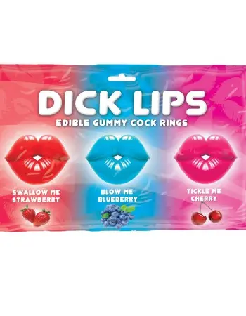 Dick Lips Edible Gummy Cock Rings