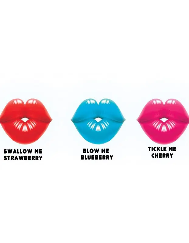 Dick Lips Edible Gummy Cock Rings