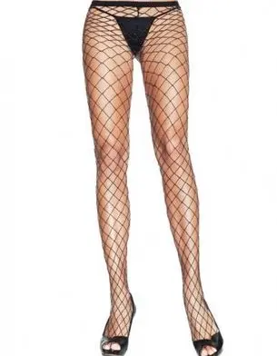 Industrial Pantyhose - One Size - Black/silver