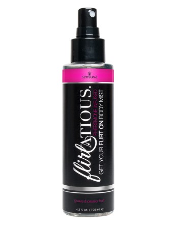 Flirtatious Pheromone Infused Body Mist - Passionfruit & Guava - 4.2 fl.oz. / 125 ml