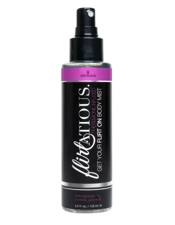 Flirtatious Pheromone Infused Body Mist - Pomegranate, Fig, & Plumeria - 4.2 fl.oz /125ml