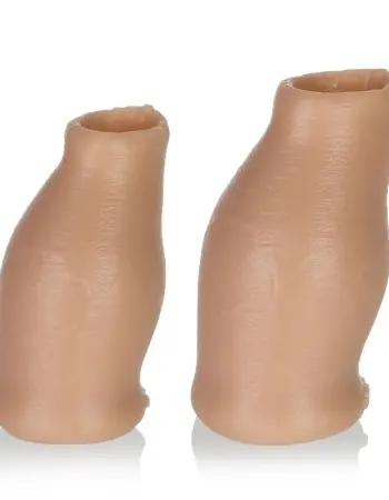 Hood Moreskin Silicone Faux Foreskin - Light Tone - Medium/large