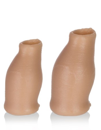 Hood Moreskin Silicone Faux Foreskin - Light Tone - Small/medium