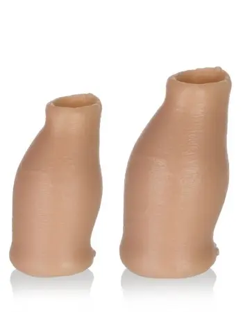 Hood Moreskin Silicone Faux Foreskin - Light Tone - Small/medium