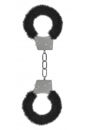 Beginner's Furry Handcuffs - Black