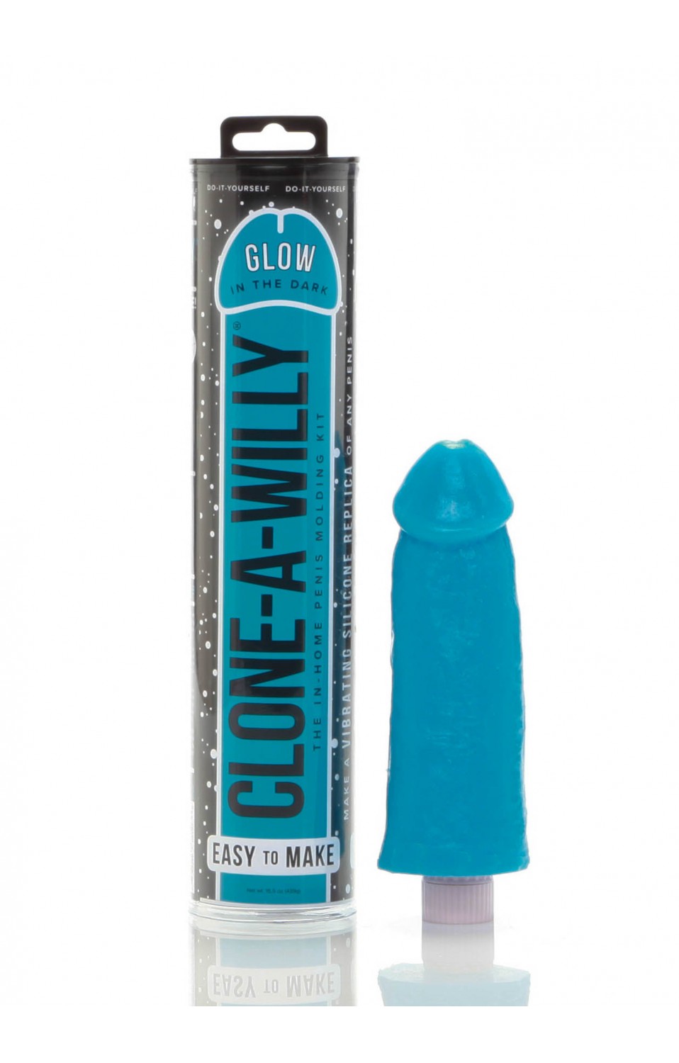 Clone-a-Willy Glow-in-the-Dark Kit - Blue - BD8193