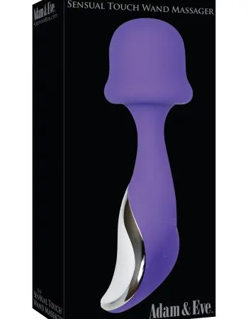 Adam and Eve the Sensual Touch Wand Massager - Purple