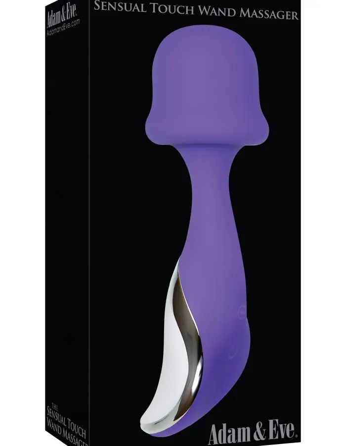 Adam and Eve the Sensual Touch Wand Massager - Purple