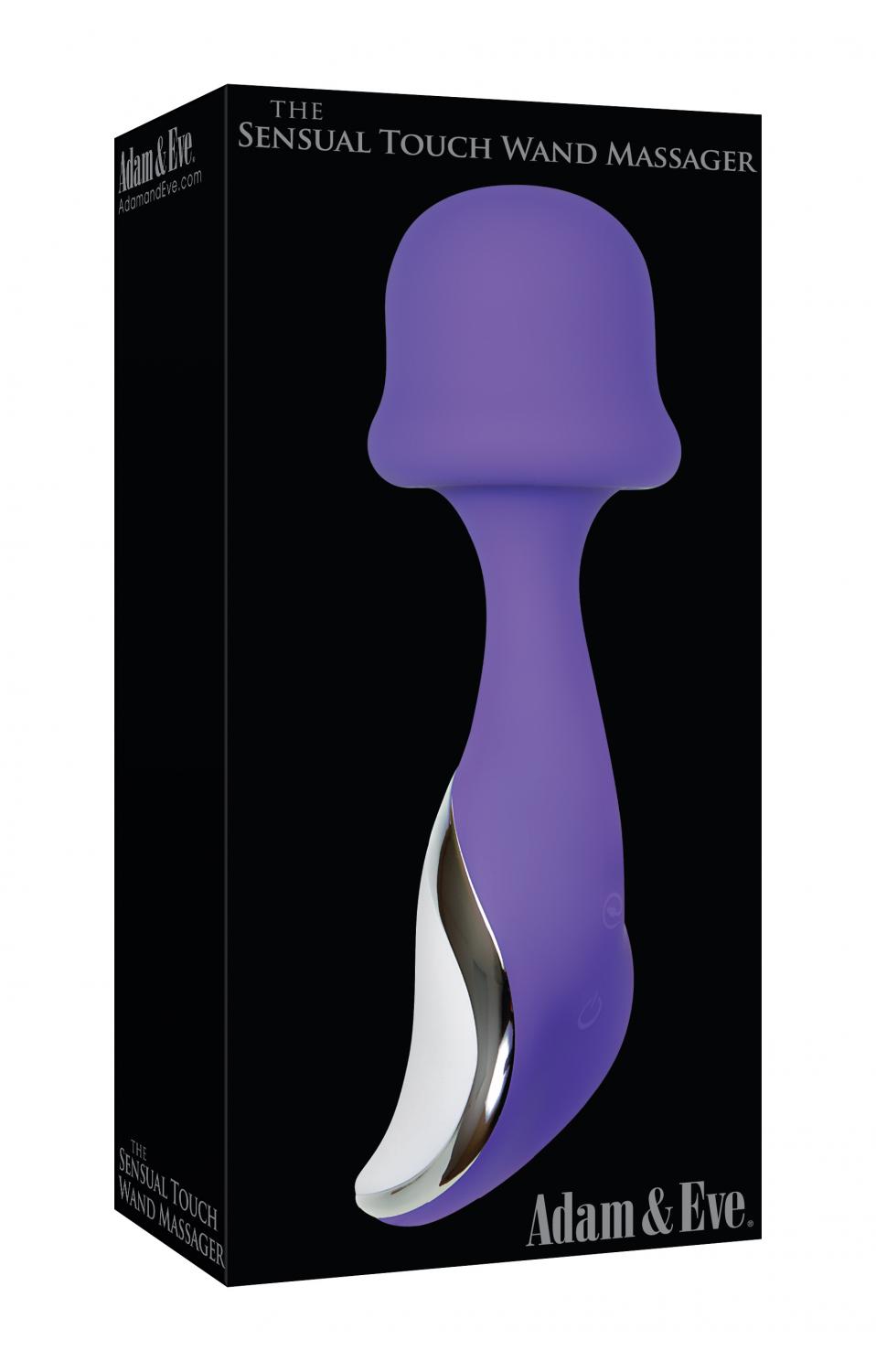 Adam and Eve the Sensual Touch Wand Massager - Purple - AE-BL-9681-2