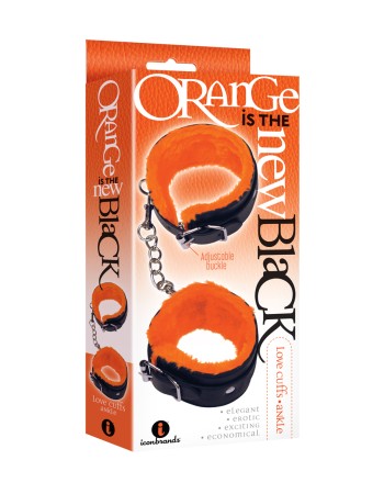 The 9's Orange Is the New Black Love Cuffs Ankle  - Black