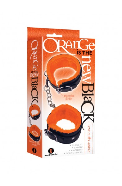 The 9's Orange Is the New Black Love Cuffs Ankle  - Black