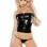 Flirty Kitten Bustier - Black - One Size