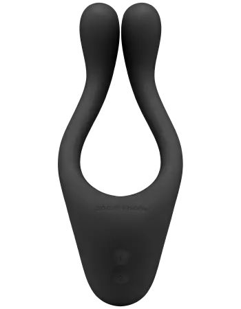 Tryst Multi Erogenous Zone Silicone Massager - Black