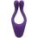Tryst Multi Erogenous Zone Silicone Massager - Purple