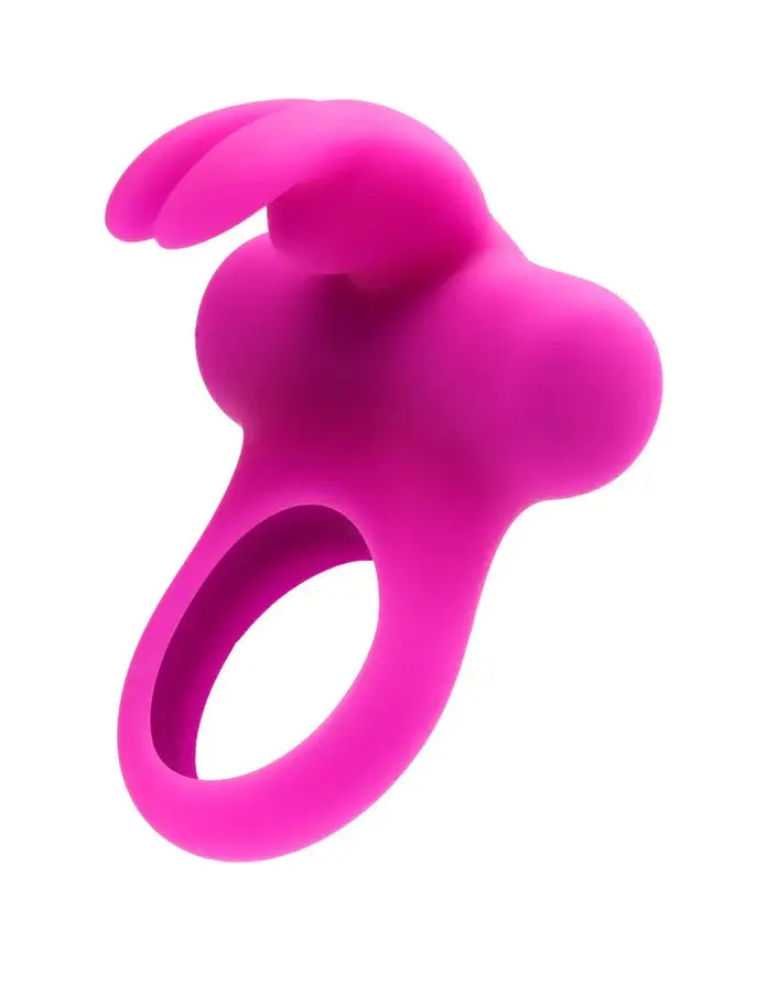 Frisky Bunny Vibrating Ring Perfectly Purple