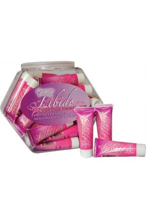 Libido - Aphrodisiac for Her - 36 Piece Fishbowl - 0.5 Oz. Tubes