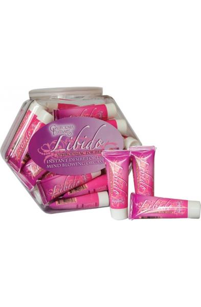 Libido - Aphrodisiac for Her - 36 Piece Fishbowl - 0.5 Oz. Tubes