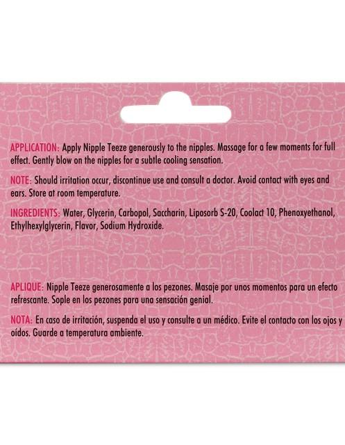Nipple Teeze - 0.5 Oz. Tube - Boxed