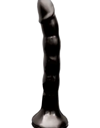 Wet Dreams Skinny Me Strap-on - Black