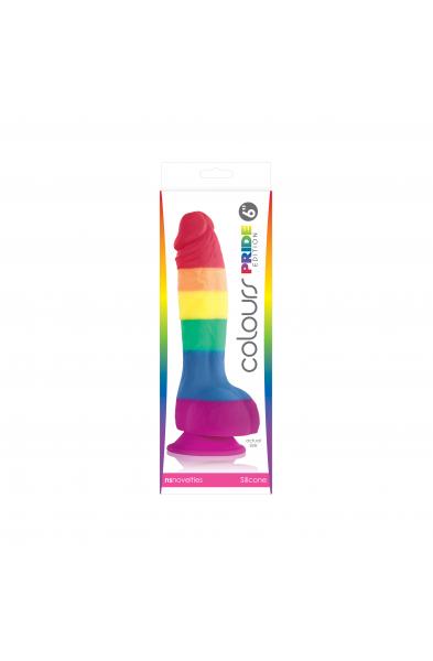 Colours Pride Edition - 6 Inch Dong - Rainbow