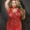 Stretch Lace Chemise - Queen Size - Red