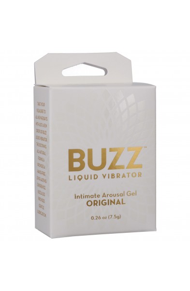 Buzz - Liquid Vibrator - Intimate Arousal Gel - 0.26 Oz.