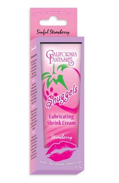 Snuggels - Lubricating Shrink Cream - Strawberry - 0.42 Oz. Tube - Each